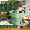 Portable Mini Folding Washing Machine with Built-in Spinner